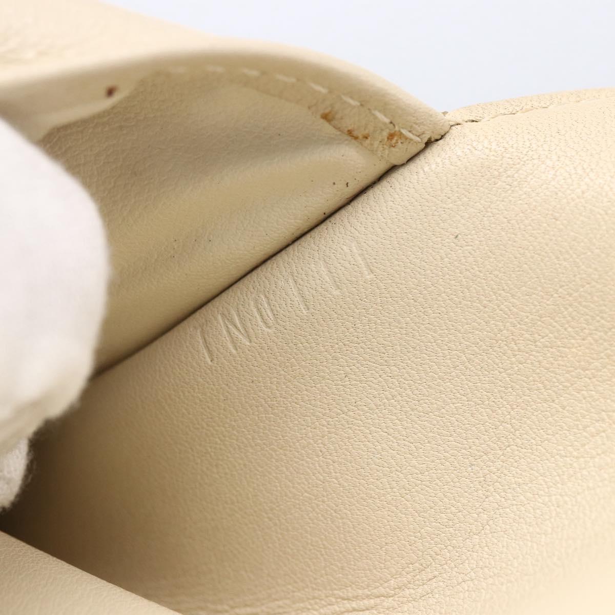 LOUIS VUITTON Monogram Mahina Portefeuille Amelia Wallet M58131 LV Auth BA7950