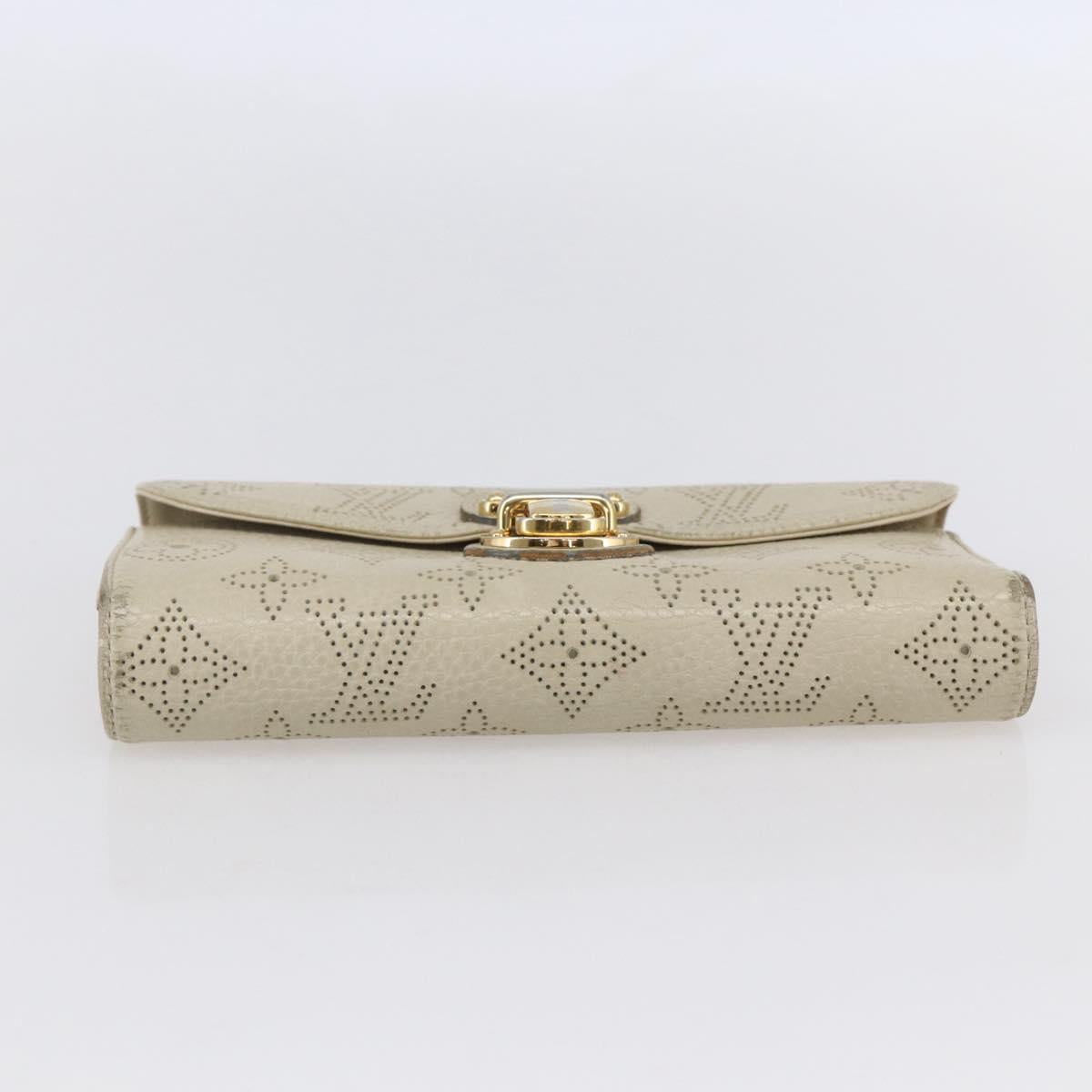 LOUIS VUITTON Monogram Mahina Portefeuille Amelia Wallet M58131 LV Auth BA7950