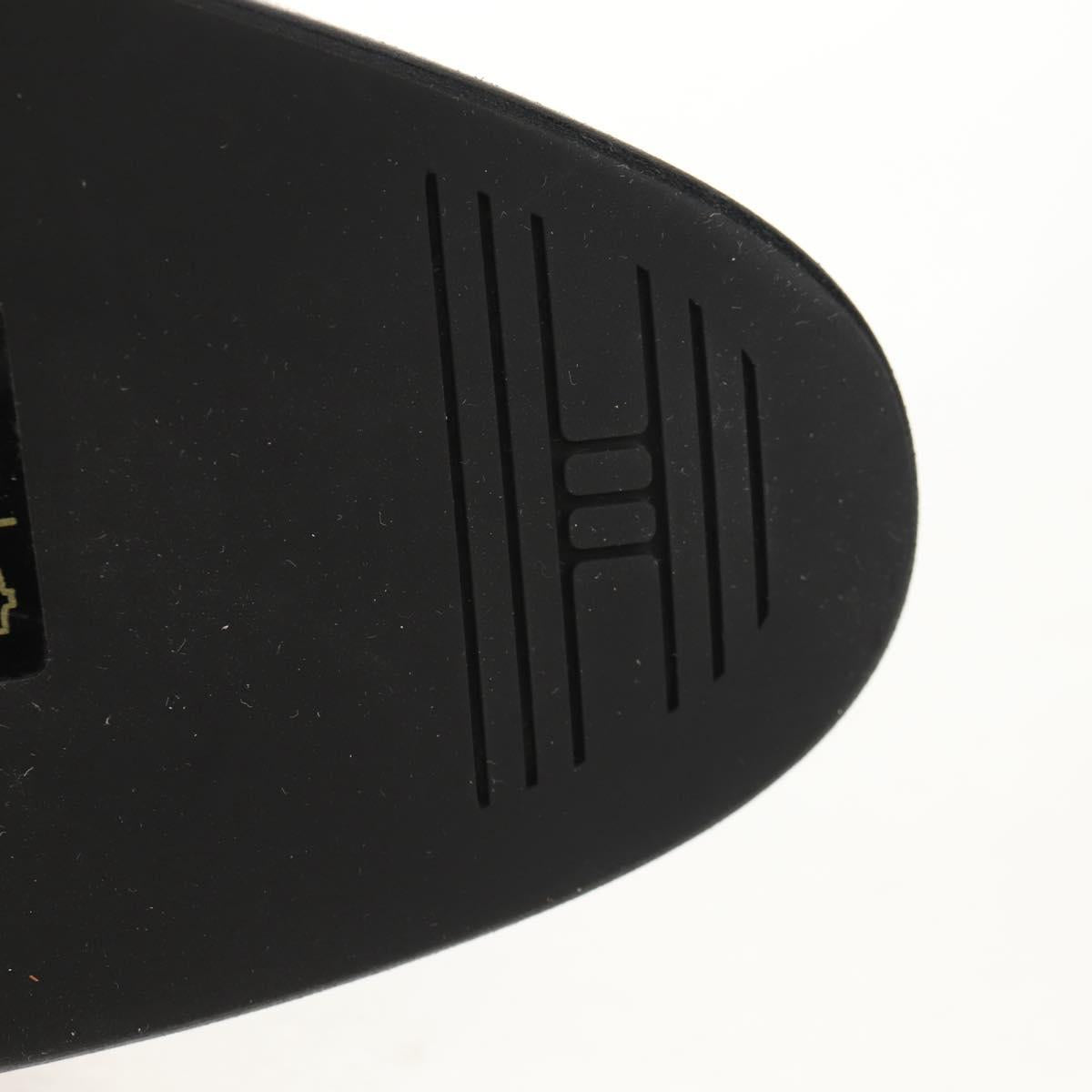 HERMES Moccasin Royale Shoes Leather Beige Auth BA7957M