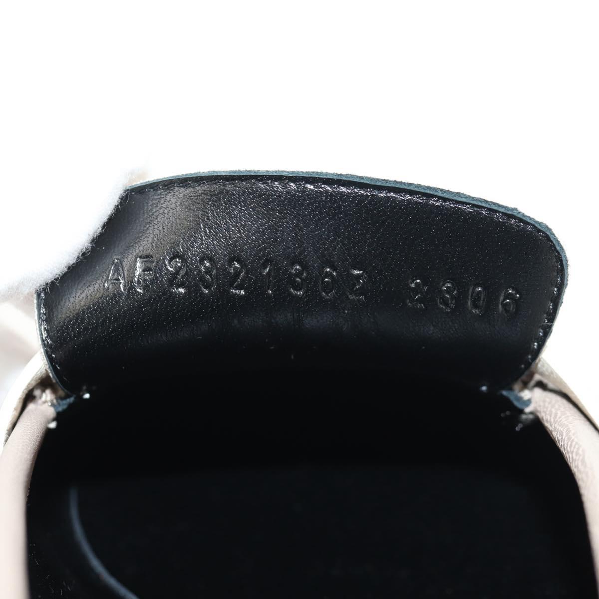 HERMES Moccasin Royale Shoes Leather Beige Auth BA7957M