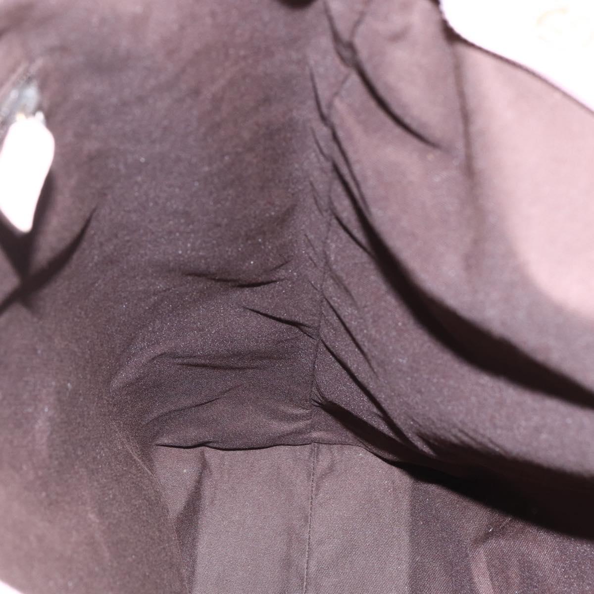 GUCCI GG Canvas Sherry Line Tote Bag Beige Gold 131233 Auth BA7975