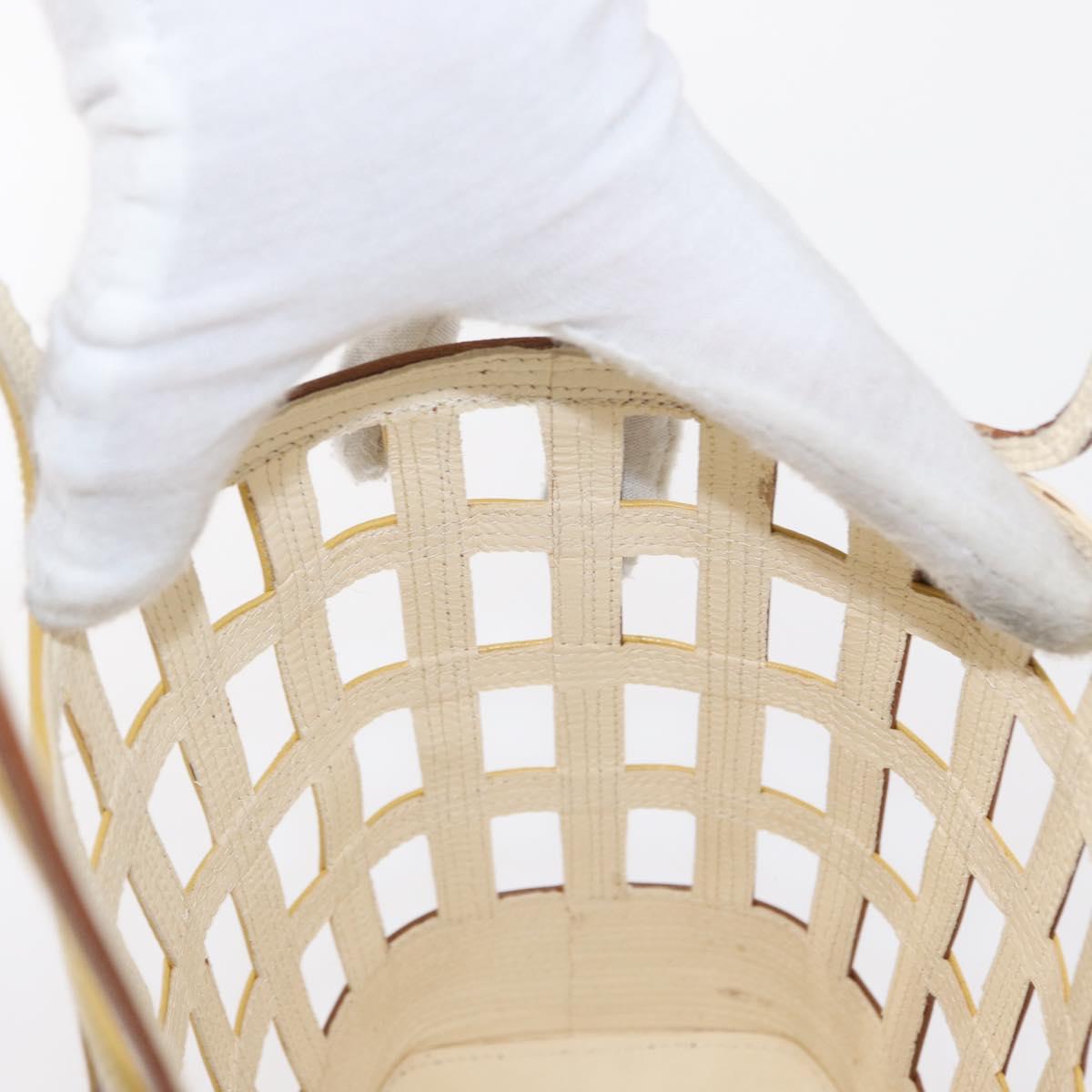 PRADA Hand Bag Leather Brown Auth BA8023