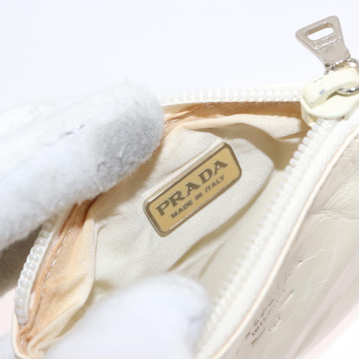 PRADA Hand Bag Leather Brown Auth BA8023