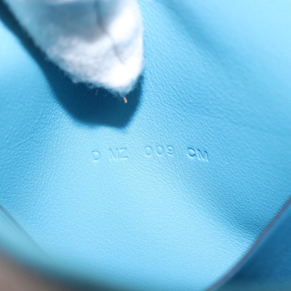 HERMES Carre Pocket Pouch Leather Multicolor Auth BA8061M