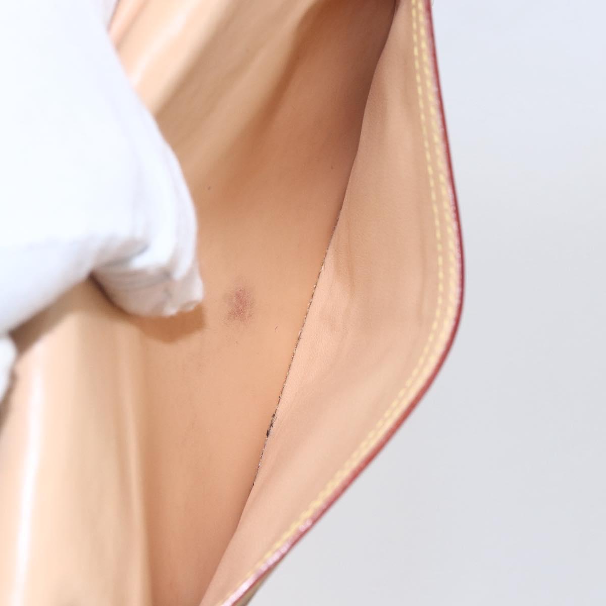 LOUIS VUITTON Monogram Multicolor Porte Tresor Wallet Black M92658 Auth BA8068