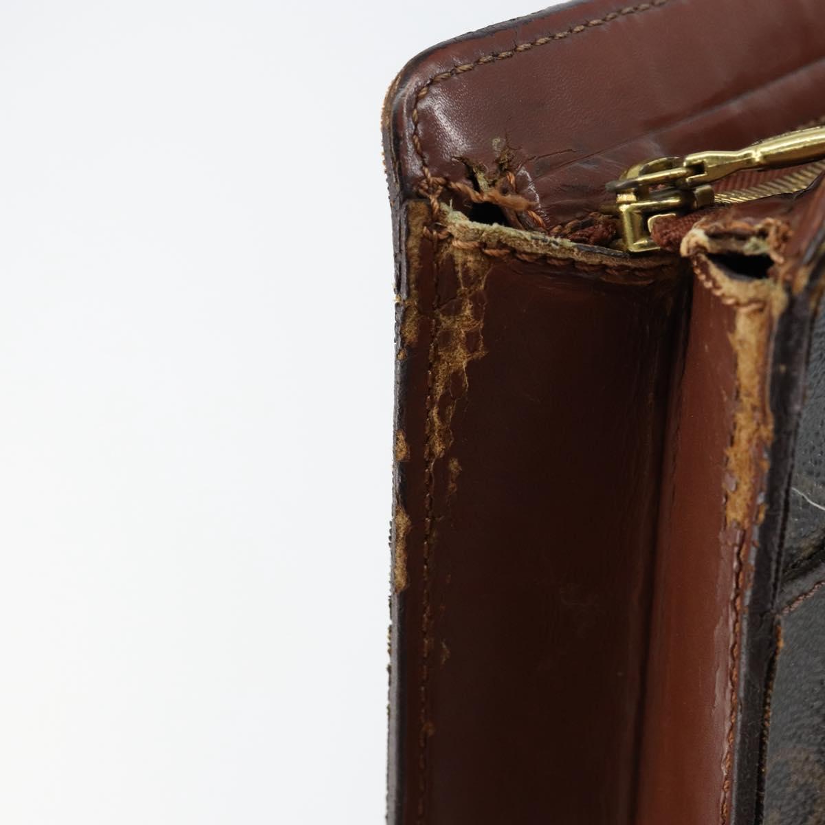 LOUIS VUITTON Monogram Pochette Homme Clutch Bag M51795 LV Auth BA8088