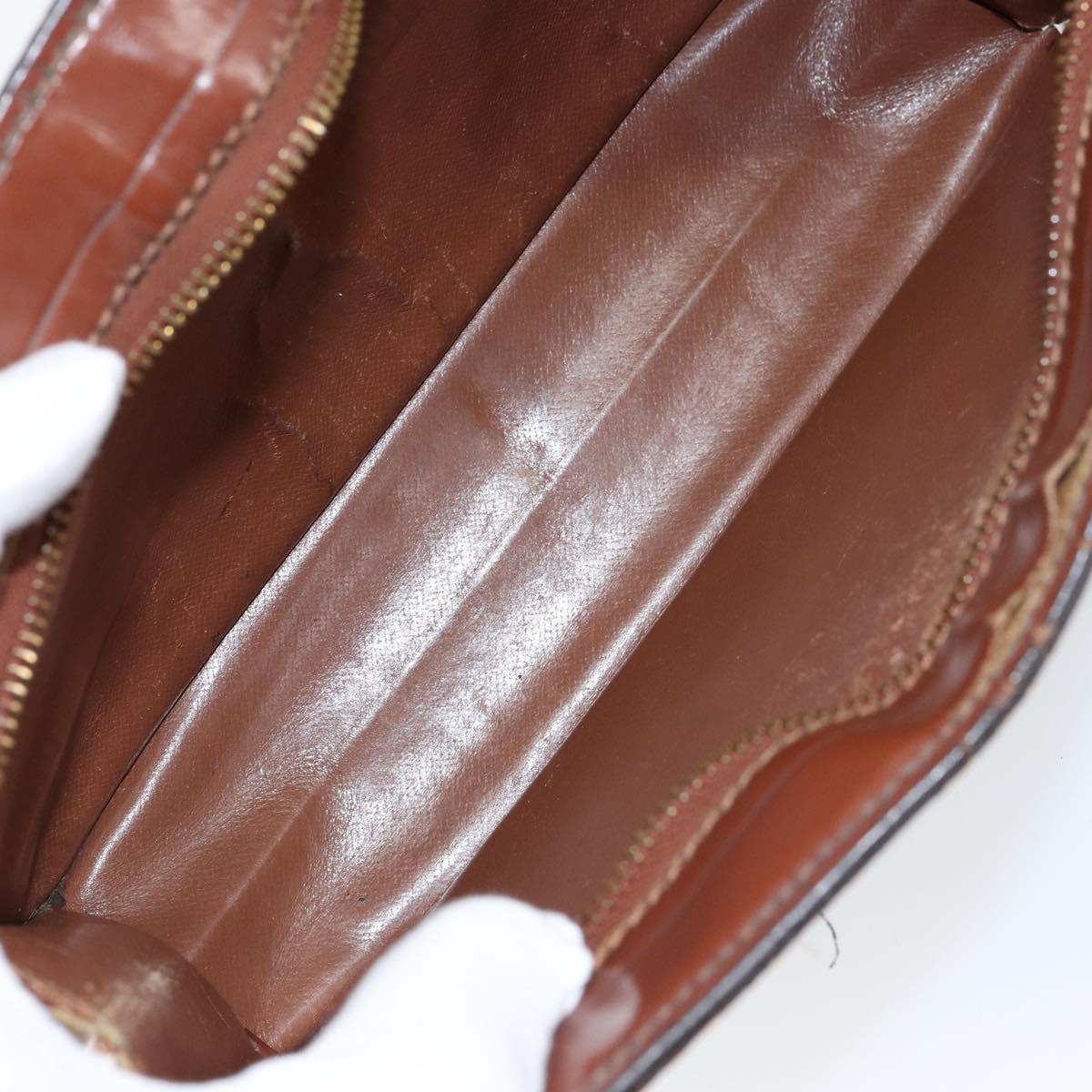 LOUIS VUITTON Monogram Pochette Homme Clutch Bag M51795 LV Auth BA8088