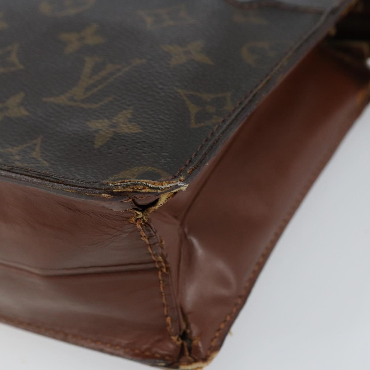 LOUIS VUITTON Monogram Pochette Homme Clutch Bag M51795 LV Auth BA8088