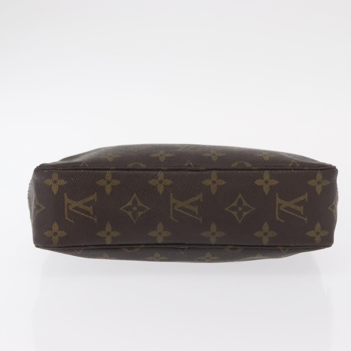 LOUIS VUITTON Monogram Trousse Toilette 23 Clutch Bag M47524 LV Auth BA8100