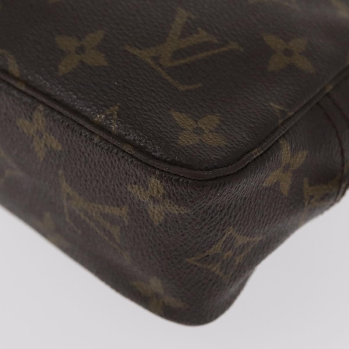 LOUIS VUITTON Monogram Trousse Toilette 23 Clutch Bag M47524 LV Auth BA8100