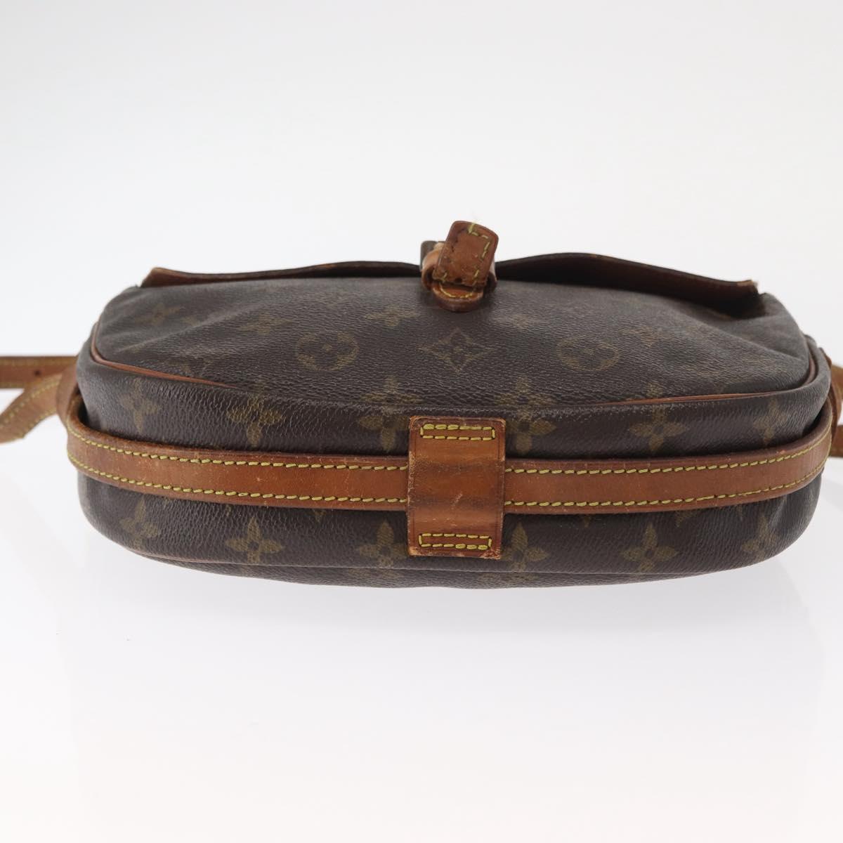 LOUIS VUITTON Monogram Jeune Fille MM Shoulder Bag M51226 LV Auth BA8101