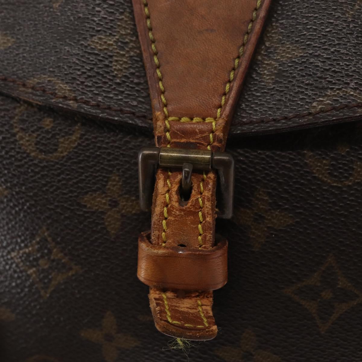 LOUIS VUITTON Monogram Jeune Fille MM Shoulder Bag M51226 LV Auth BA8101