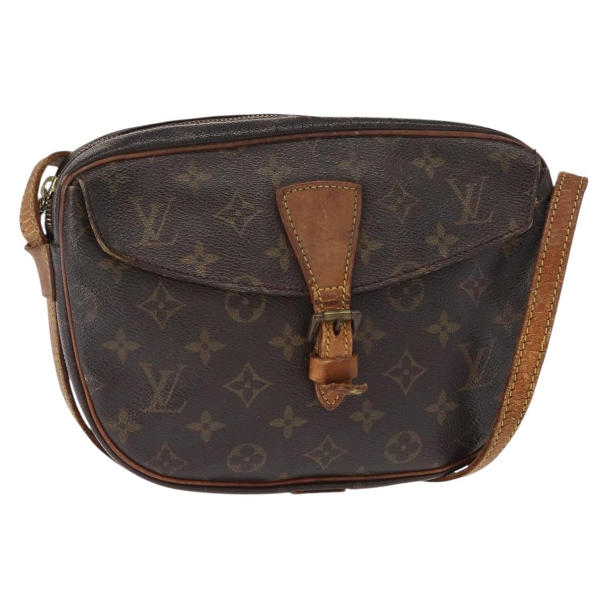 LOUIS VUITTON Monogram Jeune Fille MM Shoulder Bag M51226 LV Auth BA8101