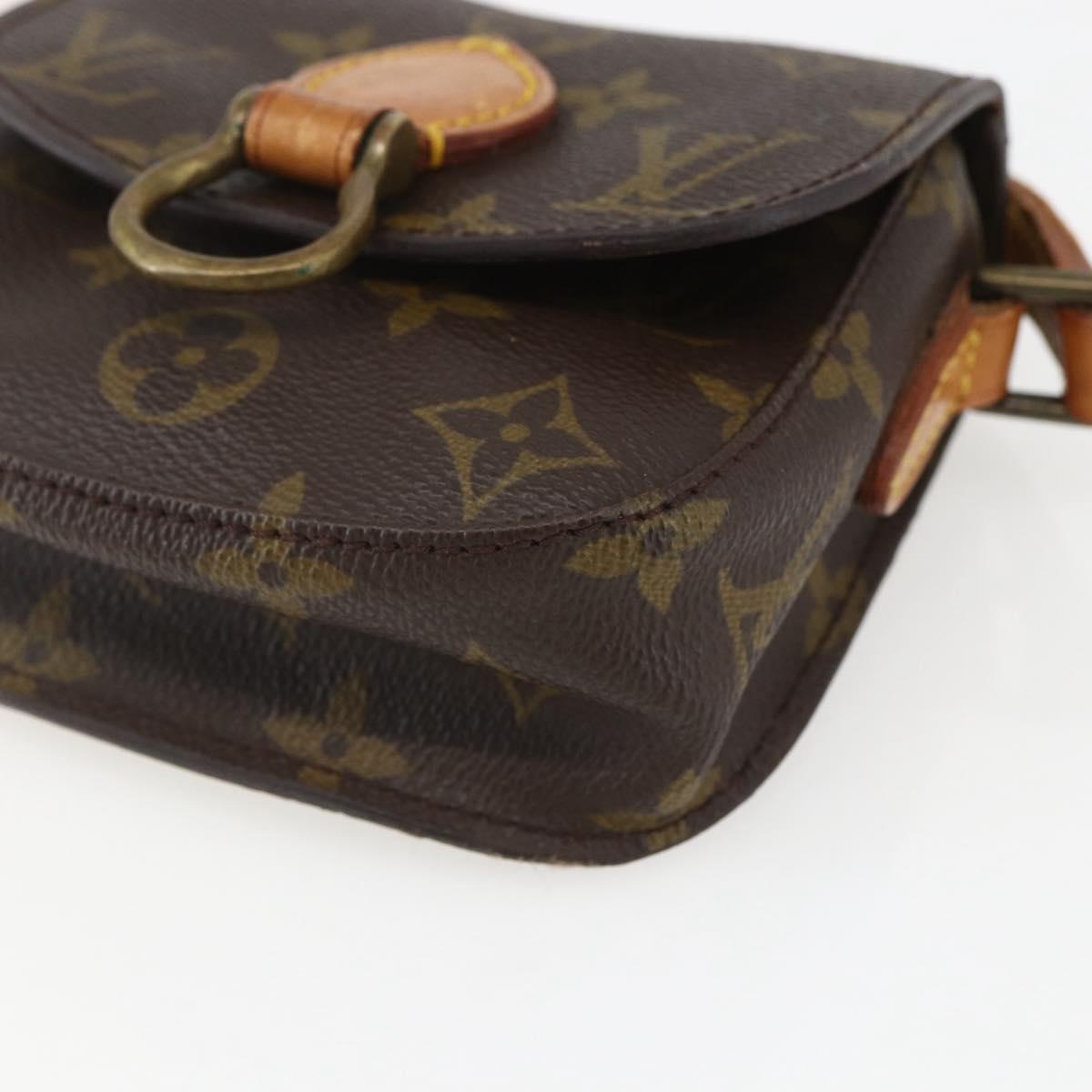 LOUIS VUITTON Monogram Bebe Monogram Saint Cloud Bag M51245 LV Auth BA8103