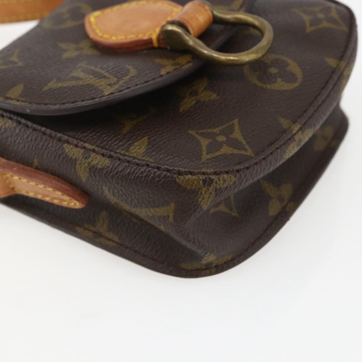 LOUIS VUITTON Monogram Bebe Monogram Saint Cloud Bag M51245 LV Auth BA8103