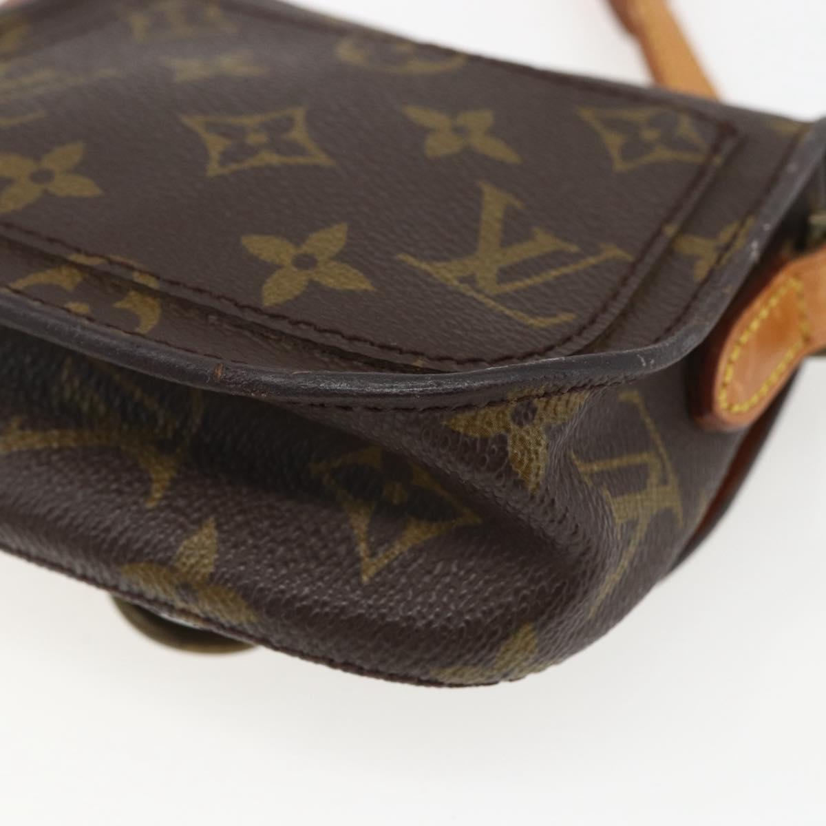 LOUIS VUITTON Monogram Bebe Monogram Saint Cloud Bag M51245 LV Auth BA8103