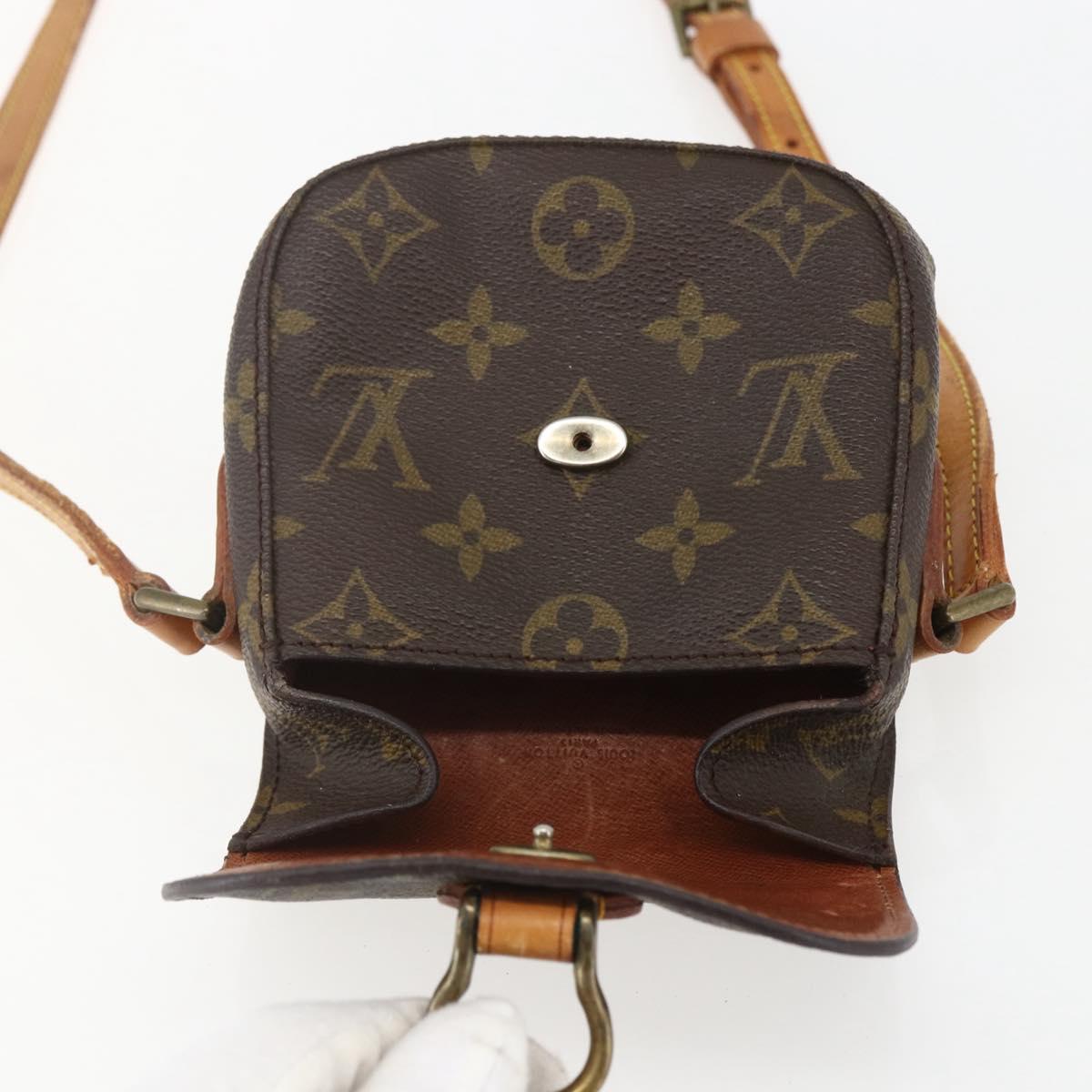 LOUIS VUITTON Monogram Bebe Monogram Saint Cloud Bag M51245 LV Auth BA8103
