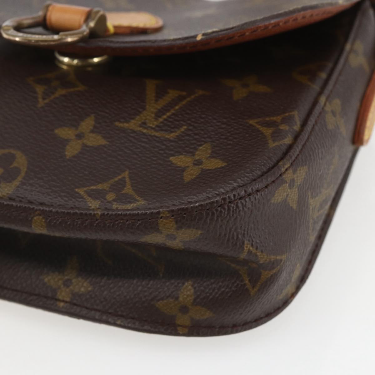 LOUIS VUITTON Monogram Saint Cloud PM Shoulder Bag M51244 LV Auth BA8104