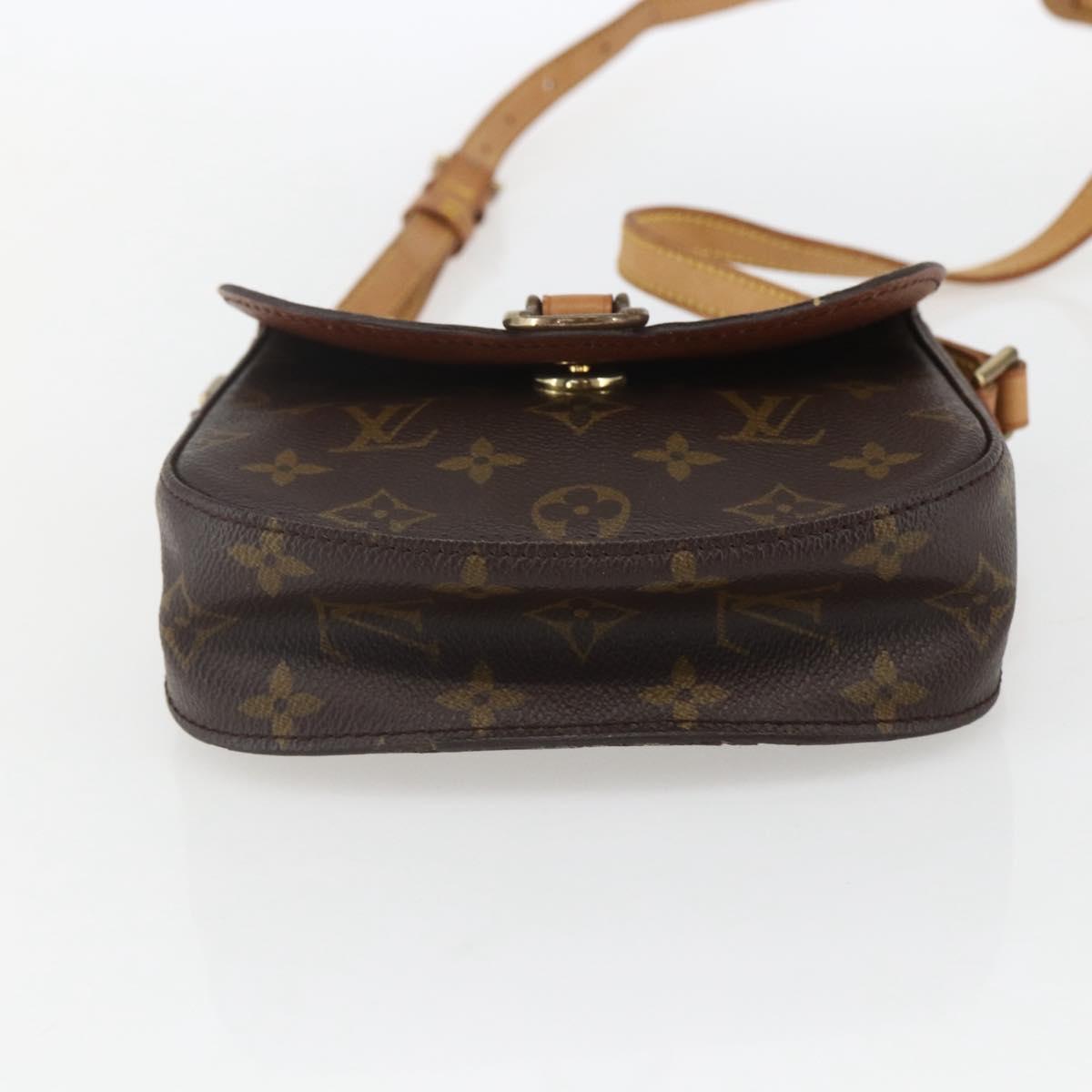 LOUIS VUITTON Monogram Saint Cloud PM Shoulder Bag M51244 LV Auth BA8104