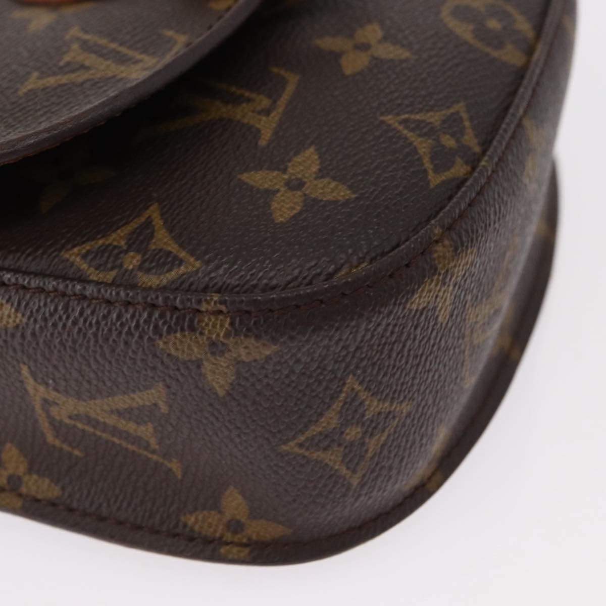 LOUIS VUITTON Monogram Saint Cloud PM Shoulder Bag M51244 LV Auth BA8105