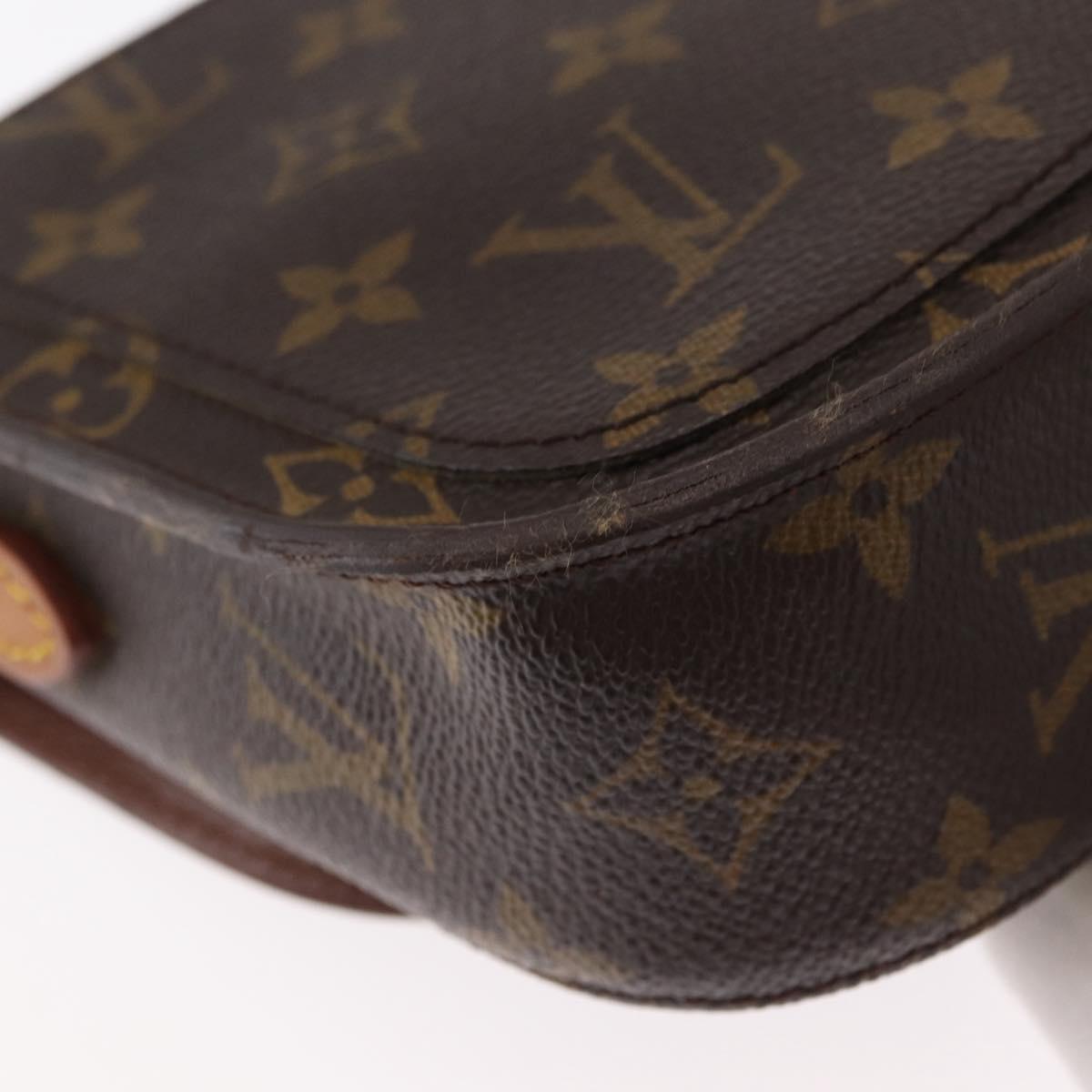 LOUIS VUITTON Monogram Saint Cloud PM Shoulder Bag M51244 LV Auth BA8105
