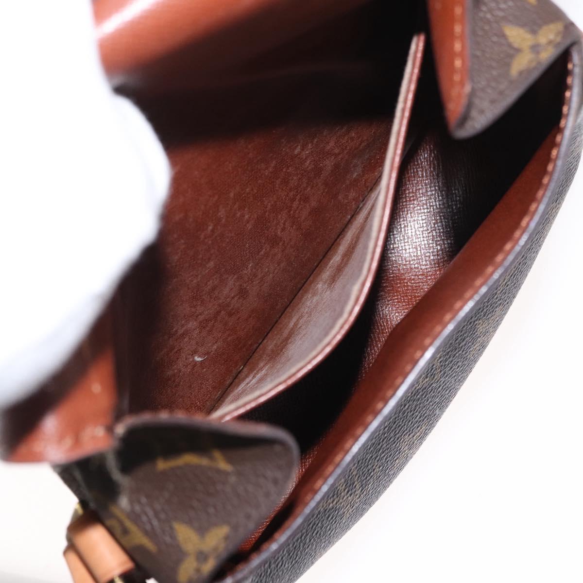 LOUIS VUITTON Monogram Saint Cloud PM Shoulder Bag M51244 LV Auth BA8105