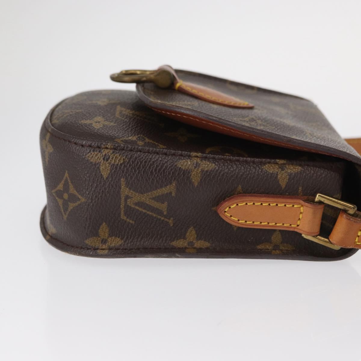 LOUIS VUITTON Monogram Saint Cloud PM Shoulder Bag M51244 LV Auth BA8105