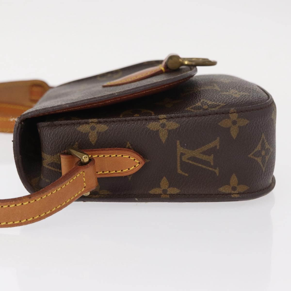 LOUIS VUITTON Monogram Saint Cloud PM Shoulder Bag M51244 LV Auth BA8105