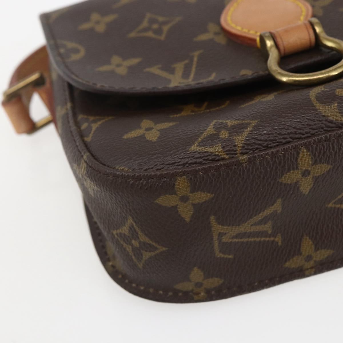 LOUIS VUITTON Monogram Saint Cloud PM Shoulder Bag M51244 LV Auth BA8106