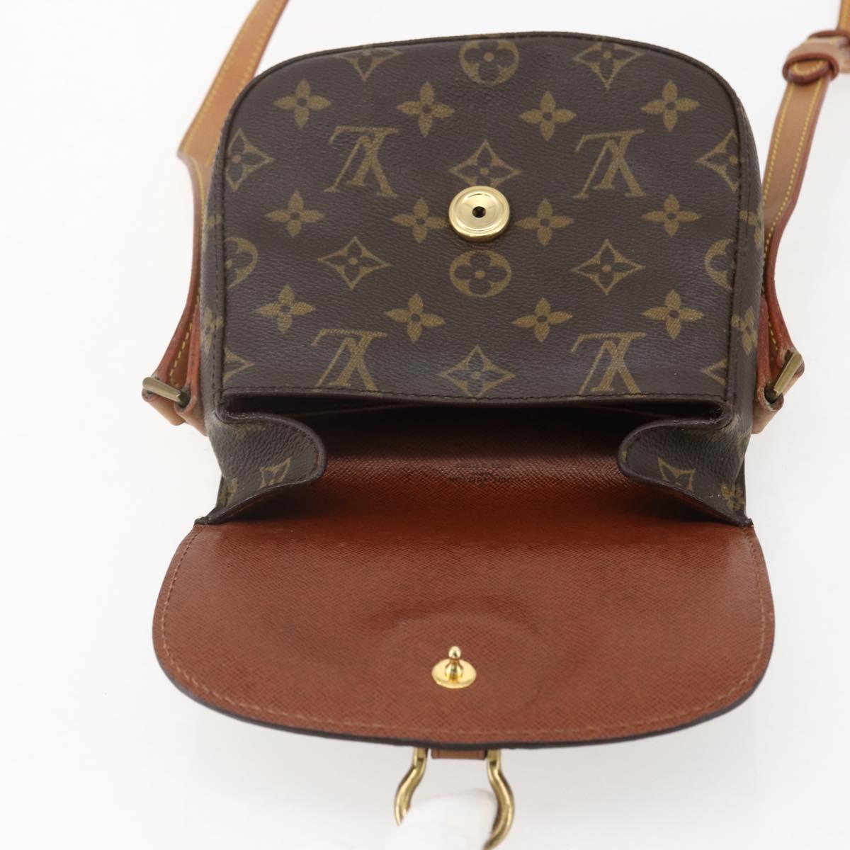 LOUIS VUITTON Monogram Saint Cloud PM Shoulder Bag M51244 LV Auth BA8106