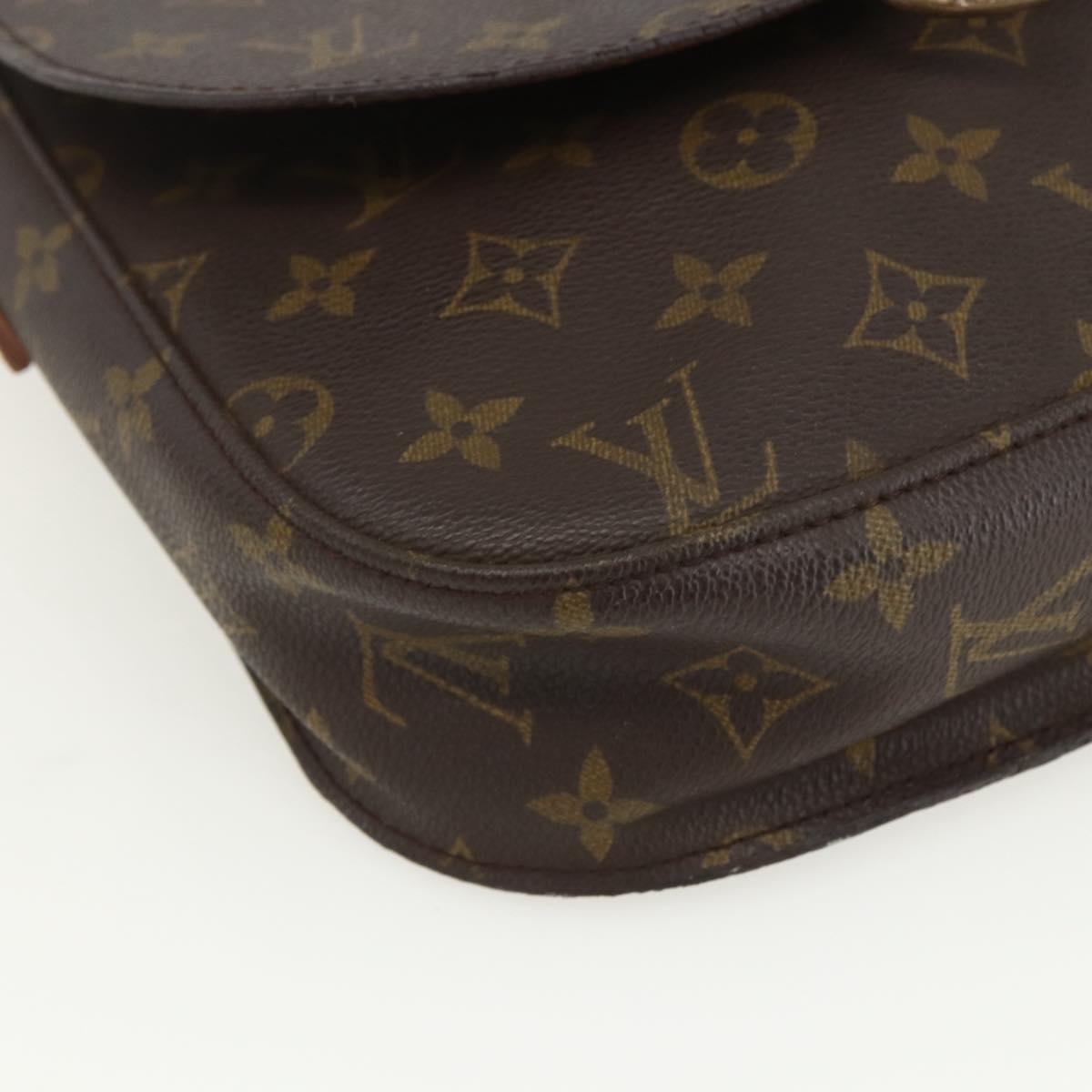 LOUIS VUITTON Monogram Saint Cloud GM Shoulder Bag M51242 LV Auth BA8108