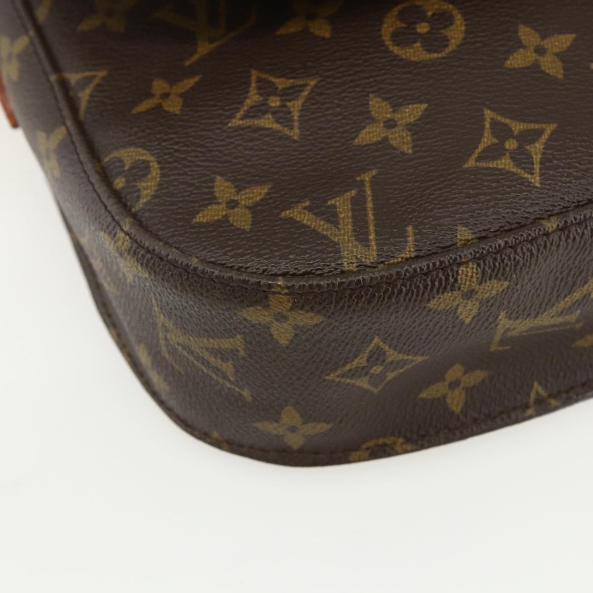 LOUIS VUITTON Monogram Saint Cloud GM Shoulder Bag M51242 LV Auth BA8109