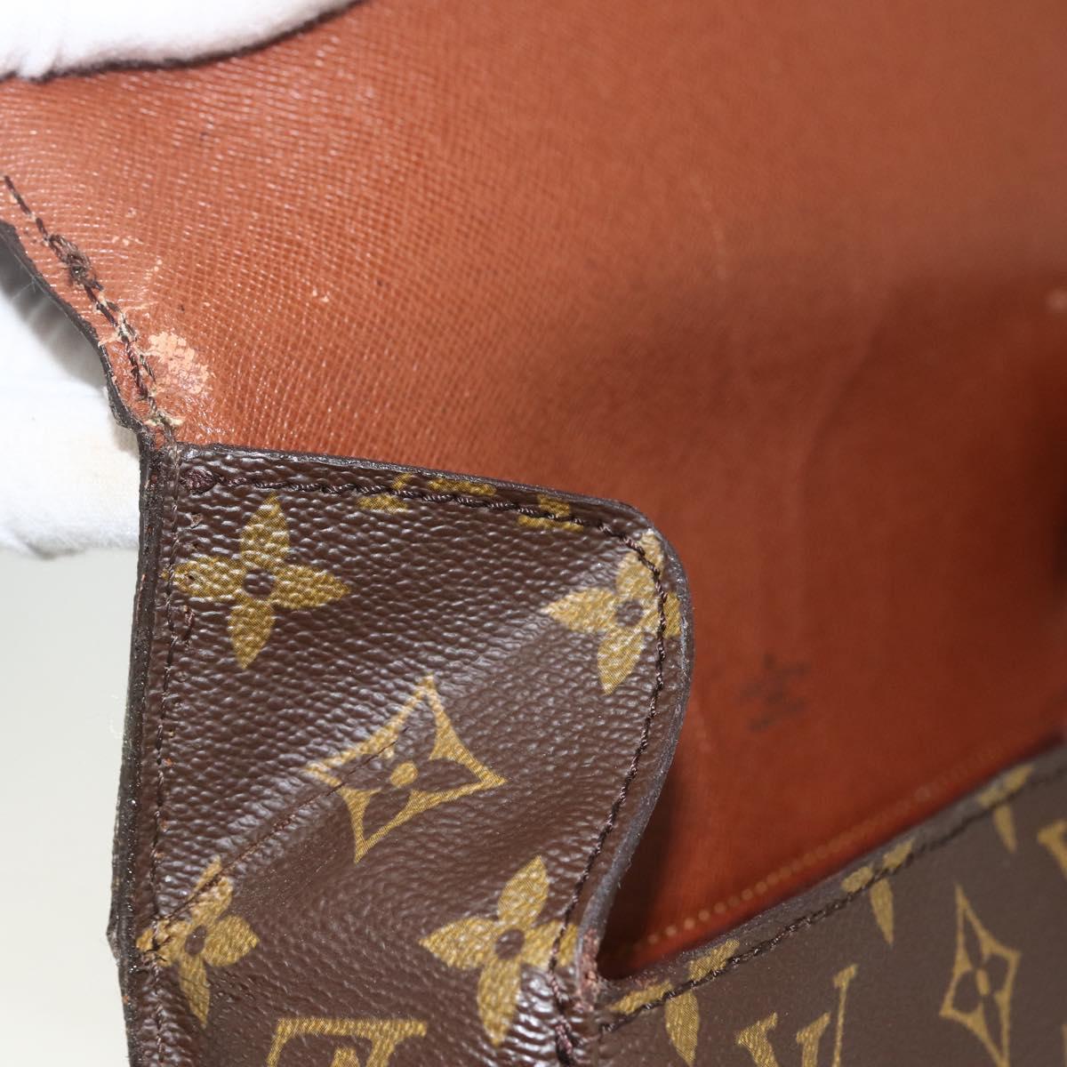 LOUIS VUITTON Monogram Saint Cloud GM Shoulder Bag M51242 LV Auth BA8109