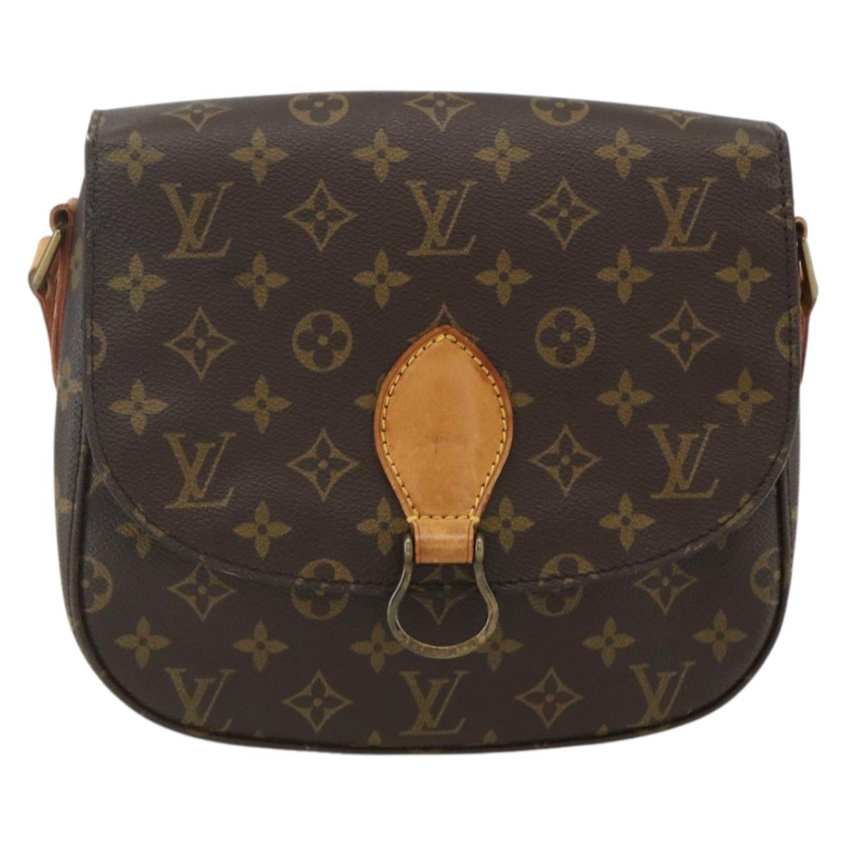 LOUIS VUITTON Monogram Saint Cloud GM Shoulder Bag M51242 LV Auth BA8109