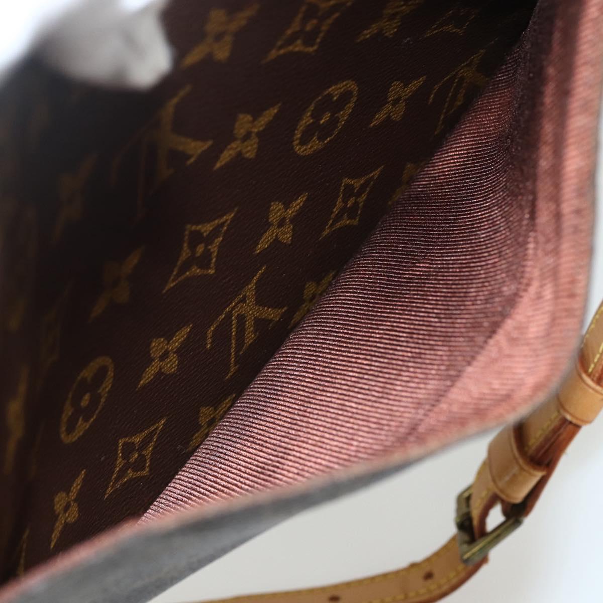 LOUIS VUITTON Monogram Saint Cloud GM Shoulder Bag M51242 LV Auth BA8109