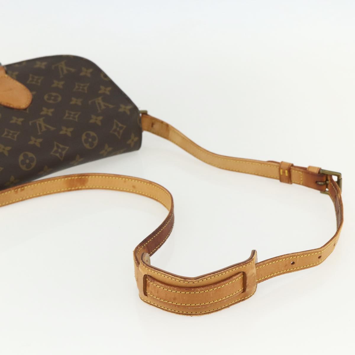 LOUIS VUITTON Monogram Saint Cloud GM Shoulder Bag M51242 LV Auth BA8109