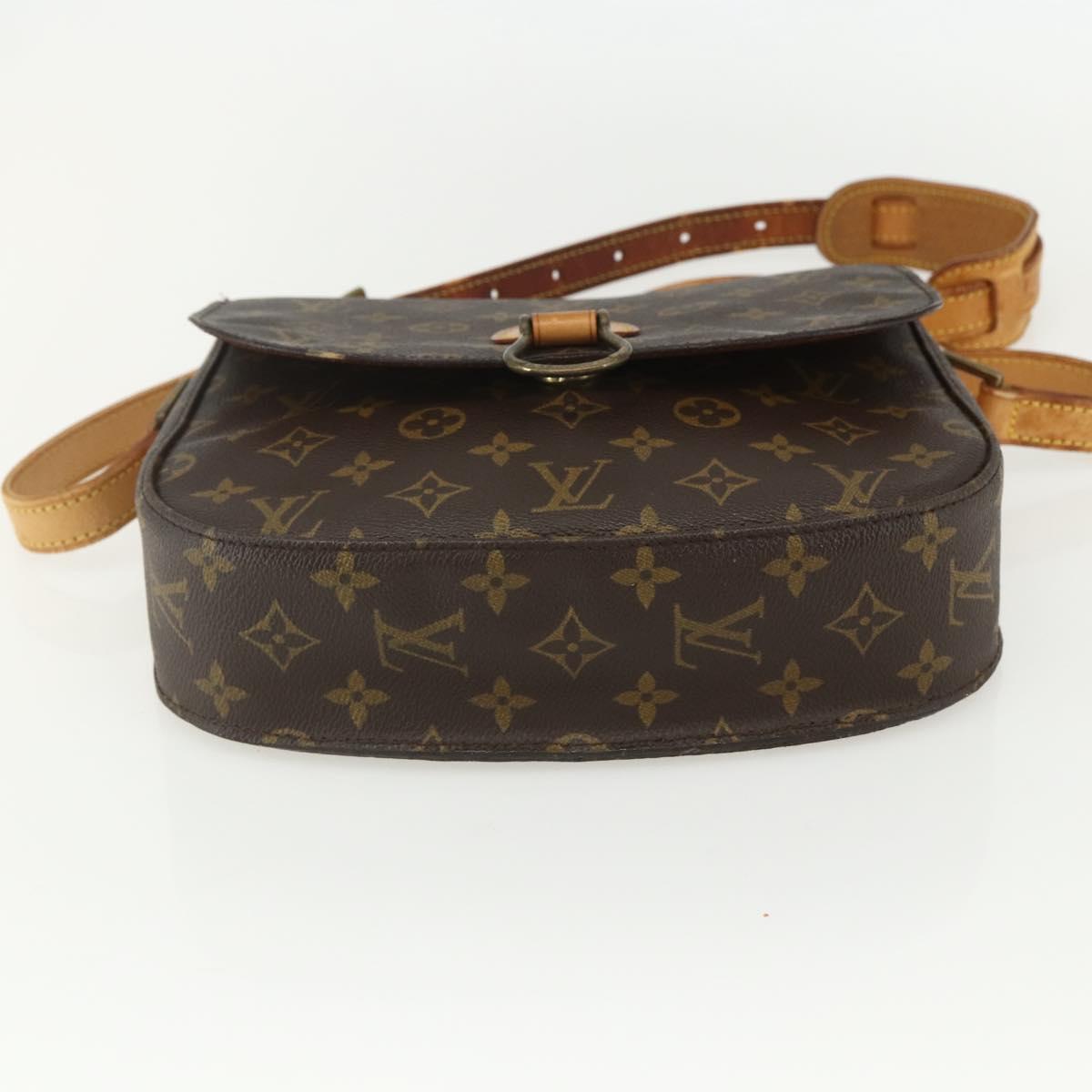 LOUIS VUITTON Monogram Saint Cloud GM Shoulder Bag M51242 LV Auth BA8109