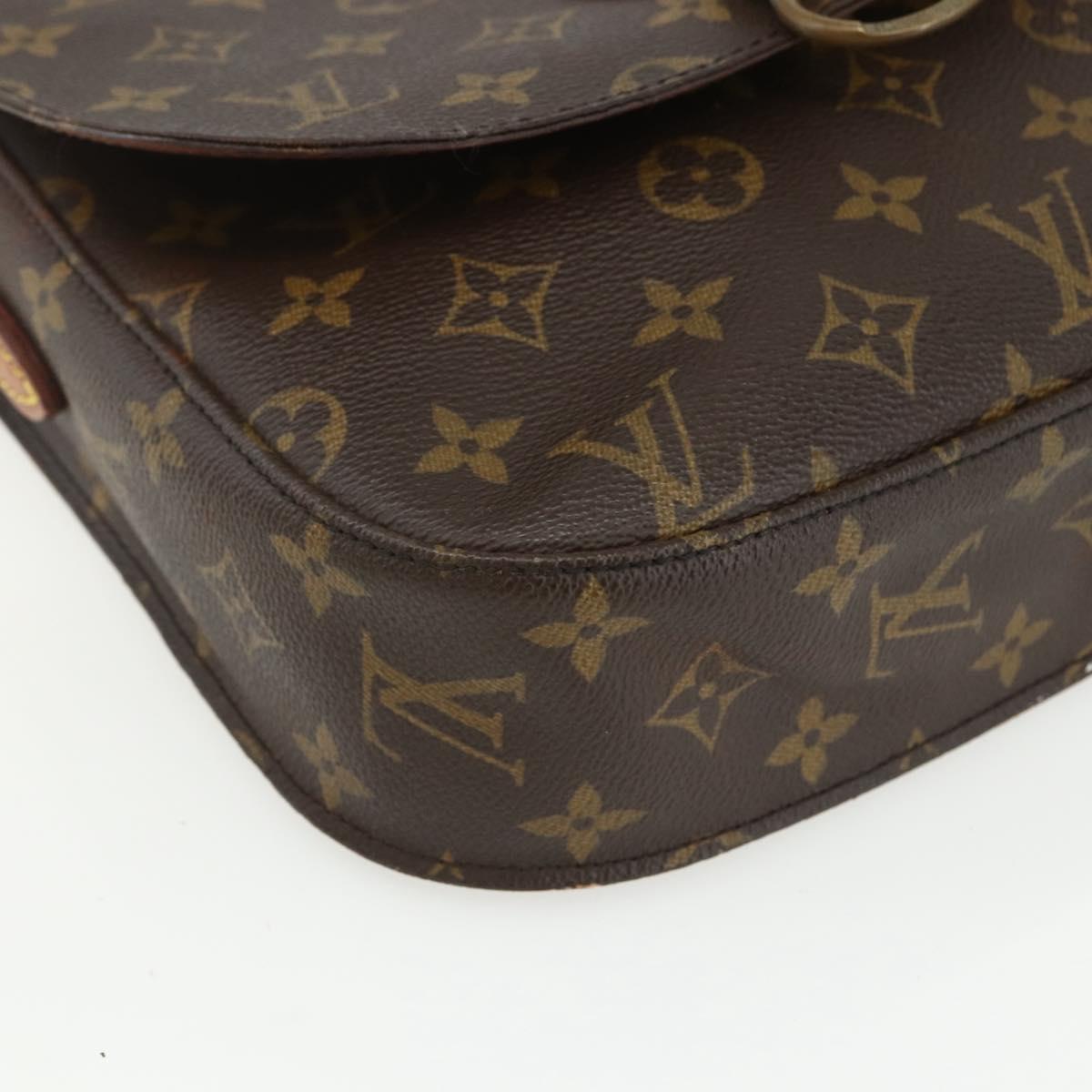 LOUIS VUITTON Monogram Saint Cloud GM Shoulder Bag M51242 LV Auth BA8110
