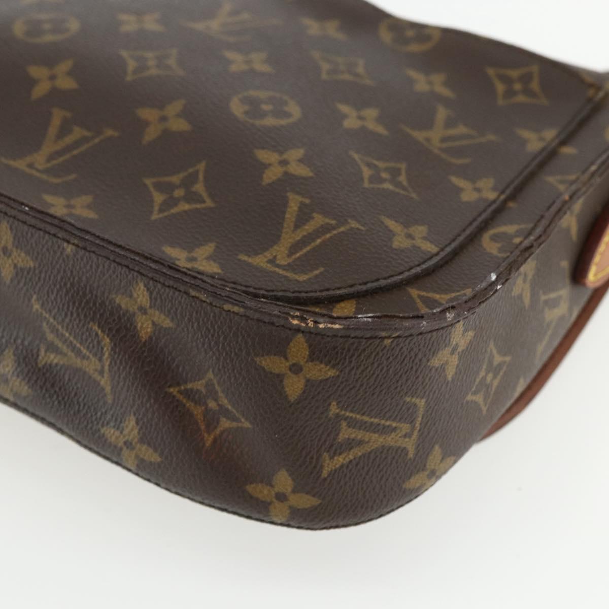 LOUIS VUITTON Monogram Saint Cloud GM Shoulder Bag M51242 LV Auth BA8110