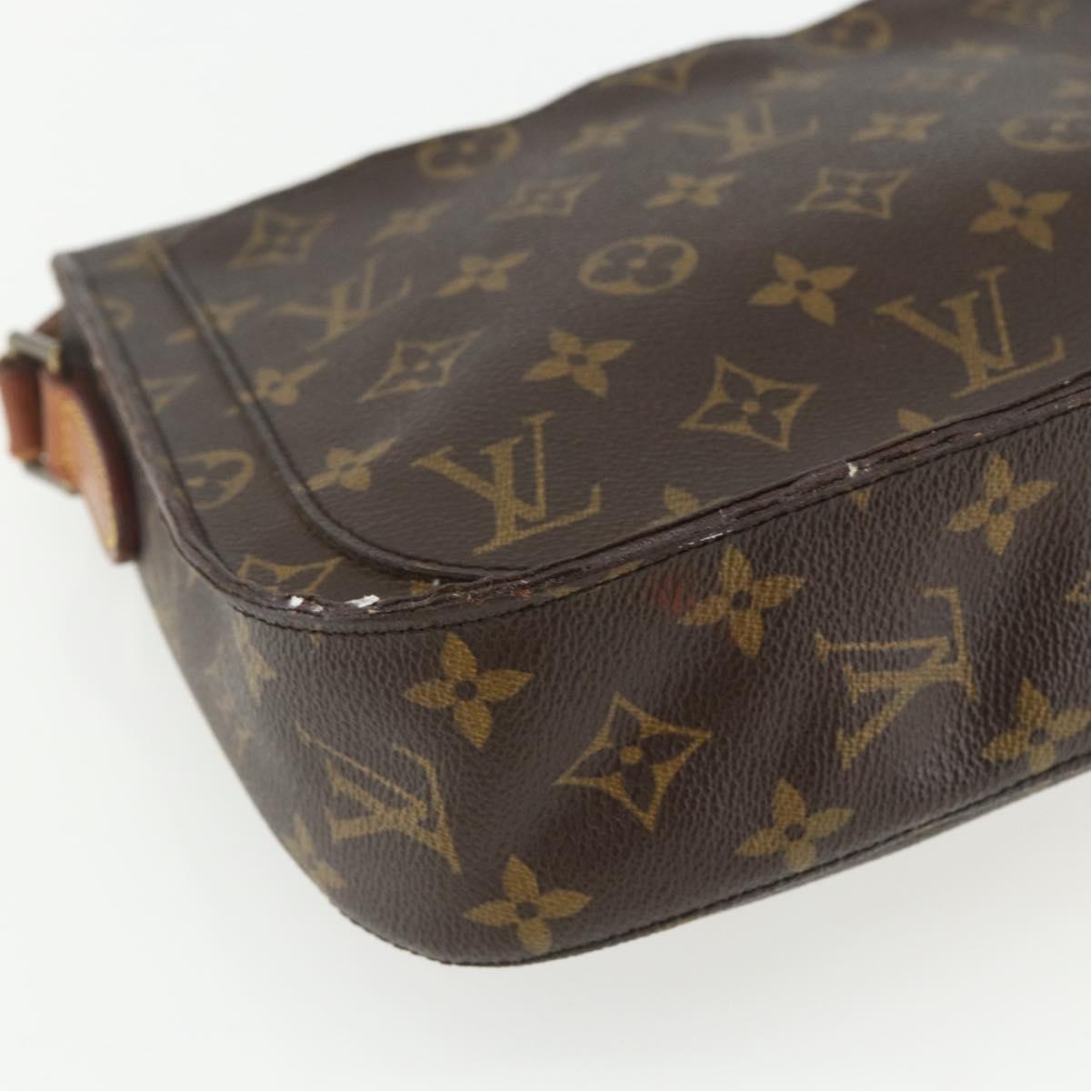 LOUIS VUITTON Monogram Saint Cloud GM Shoulder Bag M51242 LV Auth BA8110