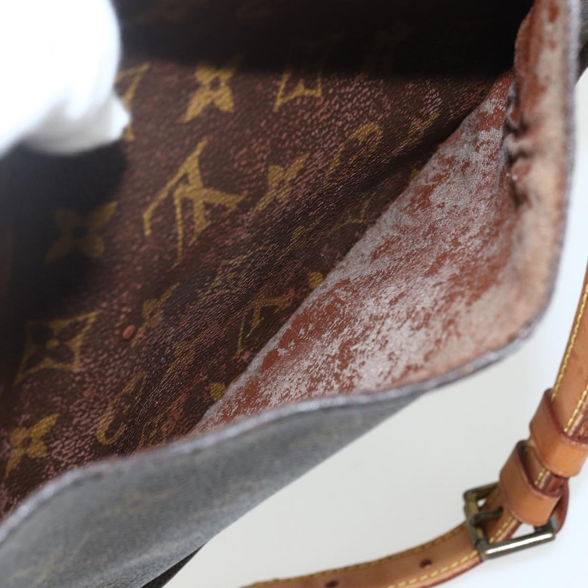 LOUIS VUITTON Monogram Saint Cloud GM Shoulder Bag M51242 LV Auth BA8110