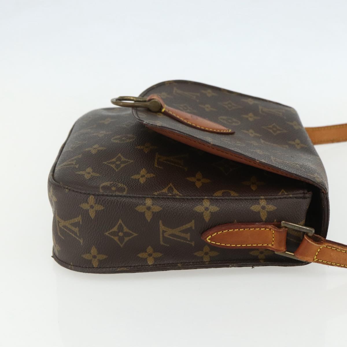 LOUIS VUITTON Monogram Saint Cloud GM Shoulder Bag M51242 LV Auth BA8110