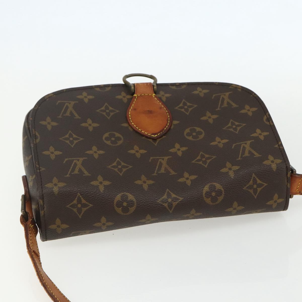 LOUIS VUITTON Monogram Saint Cloud GM Shoulder Bag M51242 LV Auth BA8110