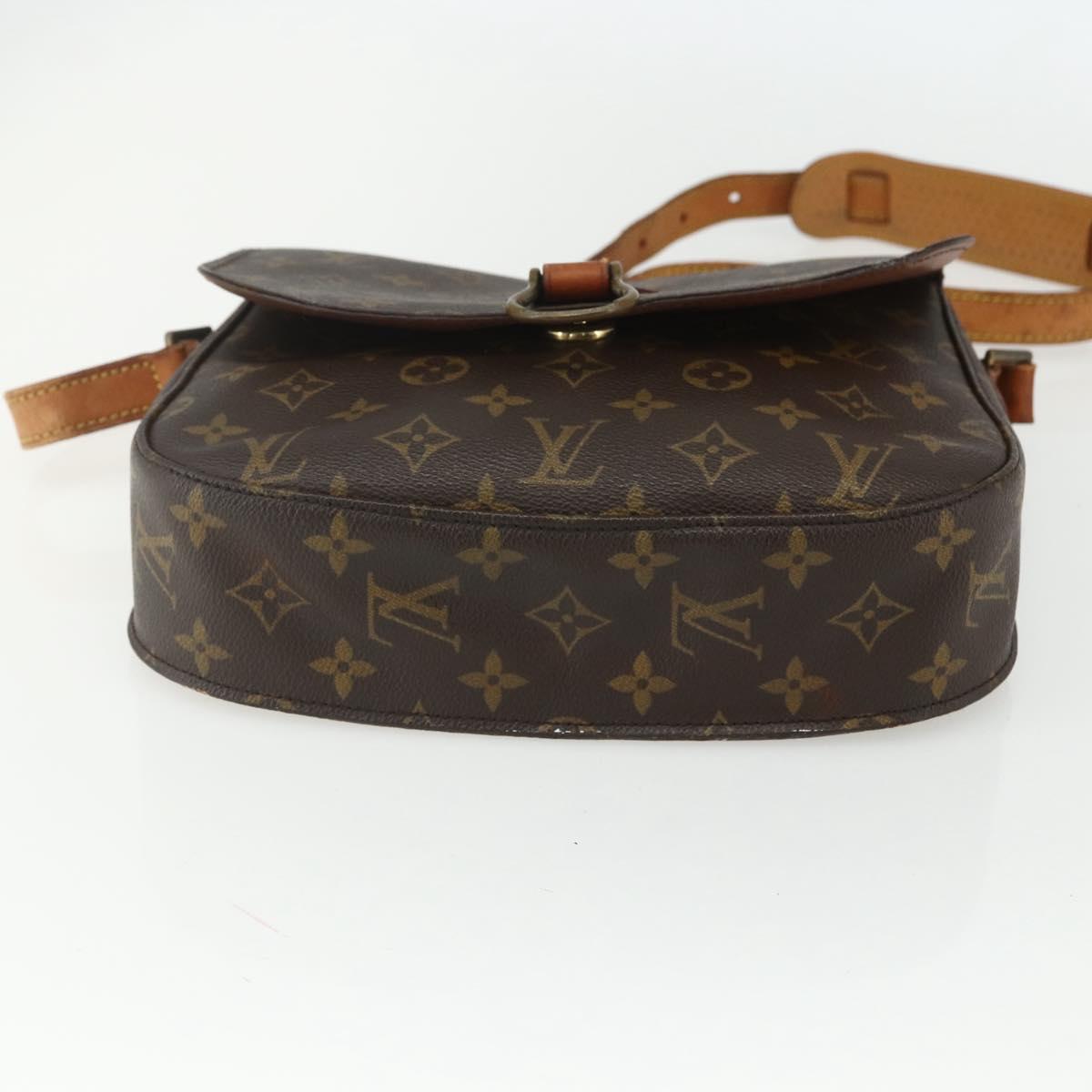 LOUIS VUITTON Monogram Saint Cloud GM Shoulder Bag M51242 LV Auth BA8110