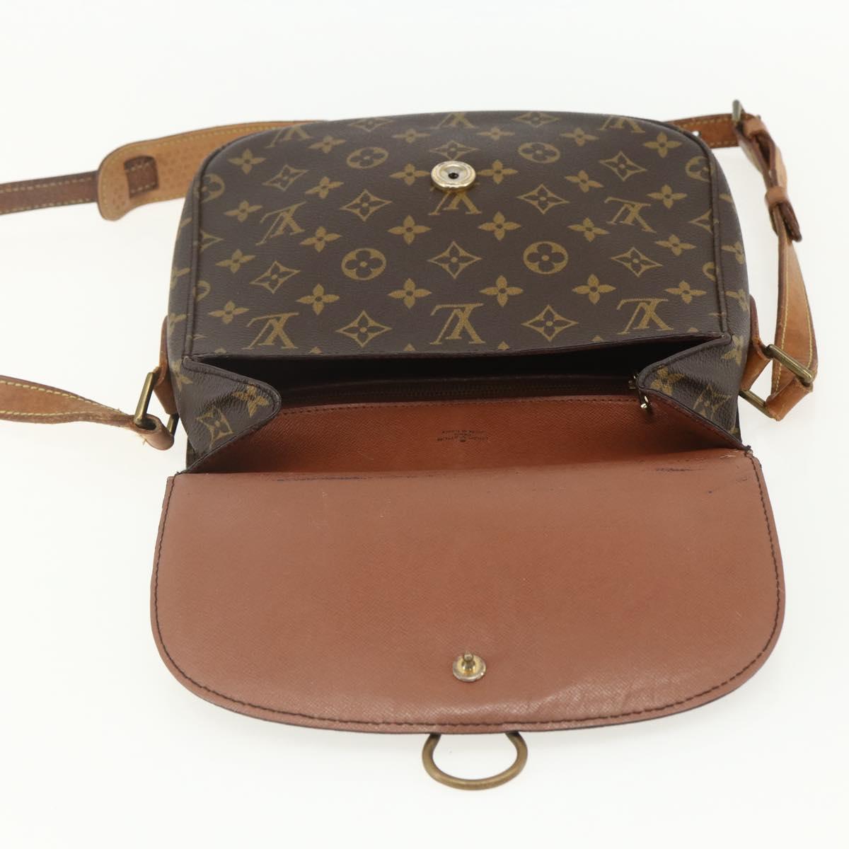 LOUIS VUITTON Monogram Saint Cloud GM Shoulder Bag M51242 LV Auth BA8111