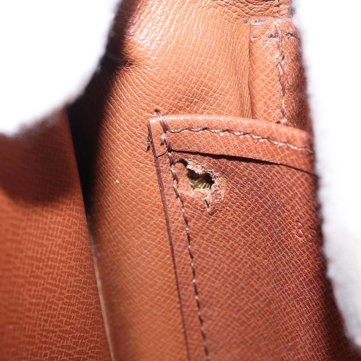 LOUIS VUITTON Monogram Cartouchiere MM Shoulder Bag M51253 LV Auth BA8112