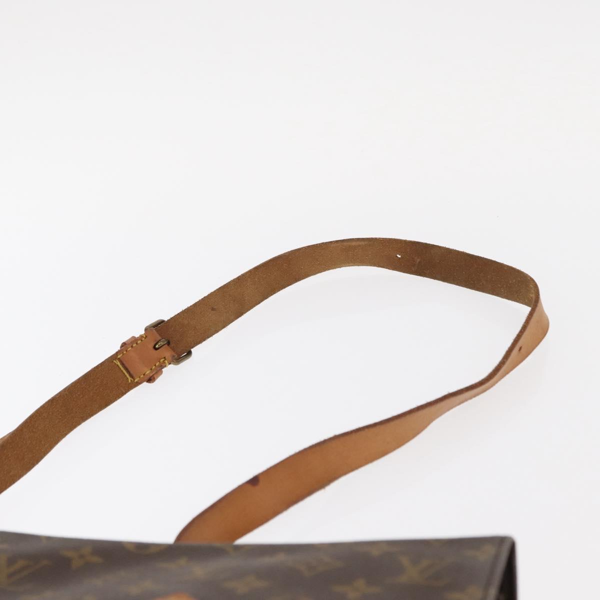 LOUIS VUITTON Monogram Cartouchiere MM Shoulder Bag M51253 LV Auth BA8112