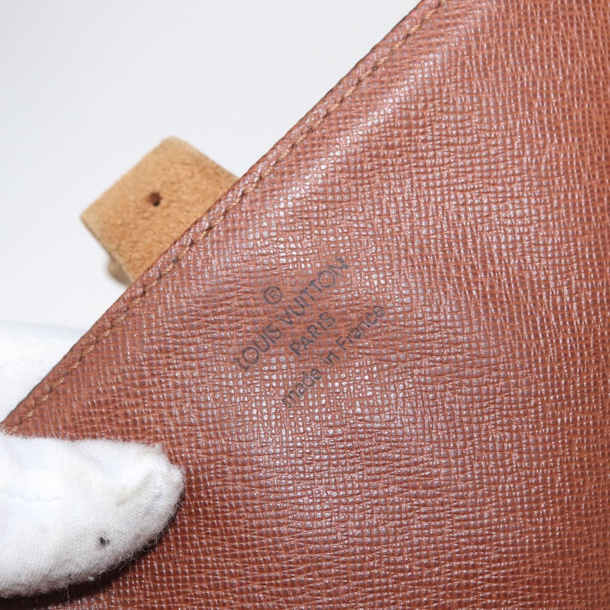 LOUIS VUITTON Monogram Cartouchiere GM Shoulder Bag M51252 LV Auth BA8113