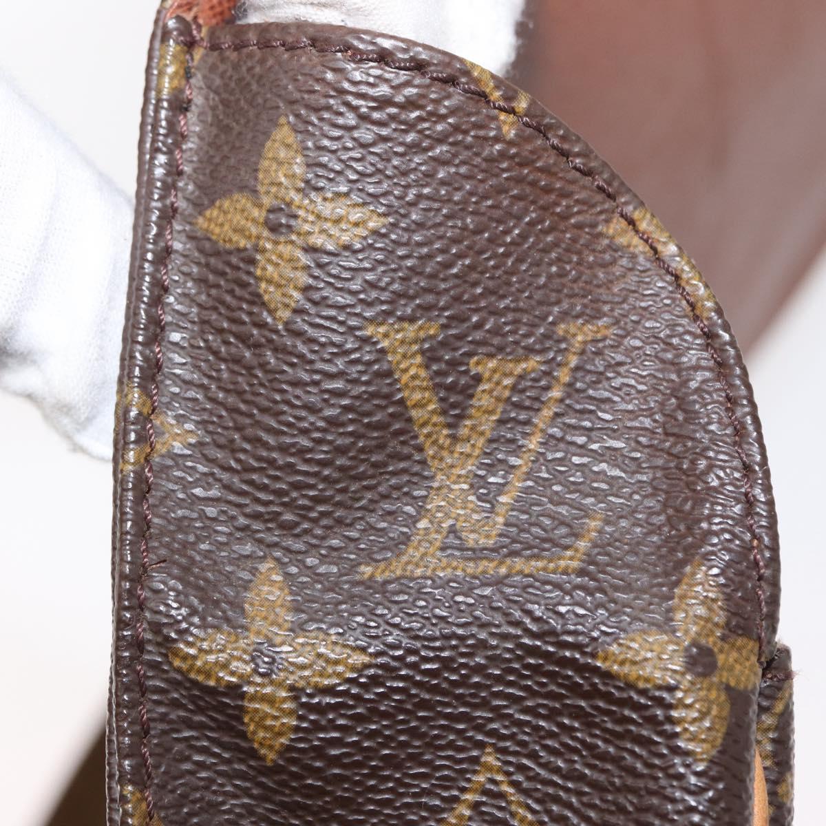 LOUIS VUITTON Monogram Cartouchiere GM Shoulder Bag M51252 LV Auth BA8113
