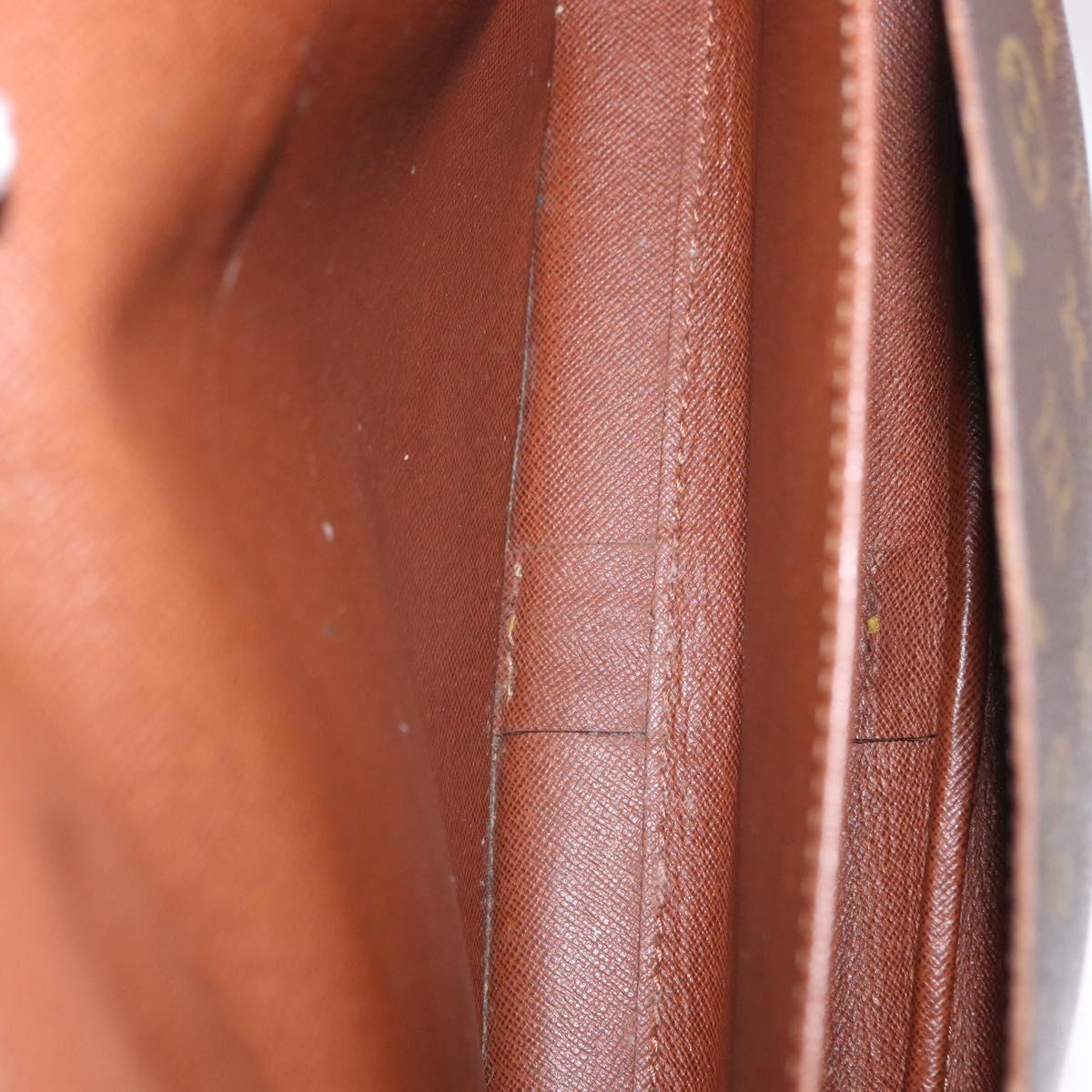 LOUIS VUITTON Monogram Cartouchiere GM Shoulder Bag M51252 LV Auth BA8113